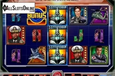Screen4. Battleship from IGT