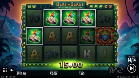 Beat the Beast: Quetzalcoatl´s Trial slot screenshot 5