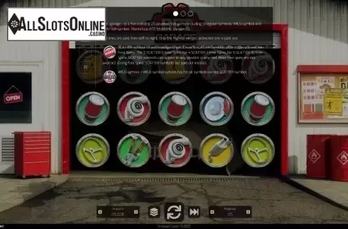 Features screen