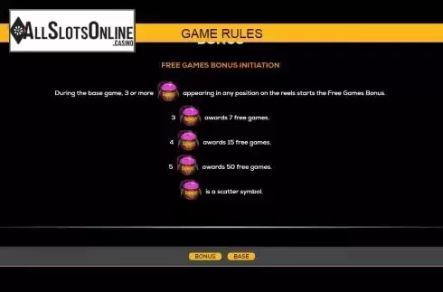FS bonus screen