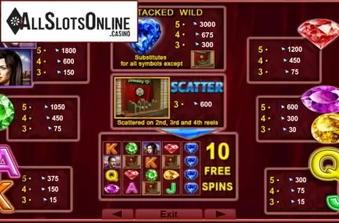 Screen2. Blue Heart from EGT