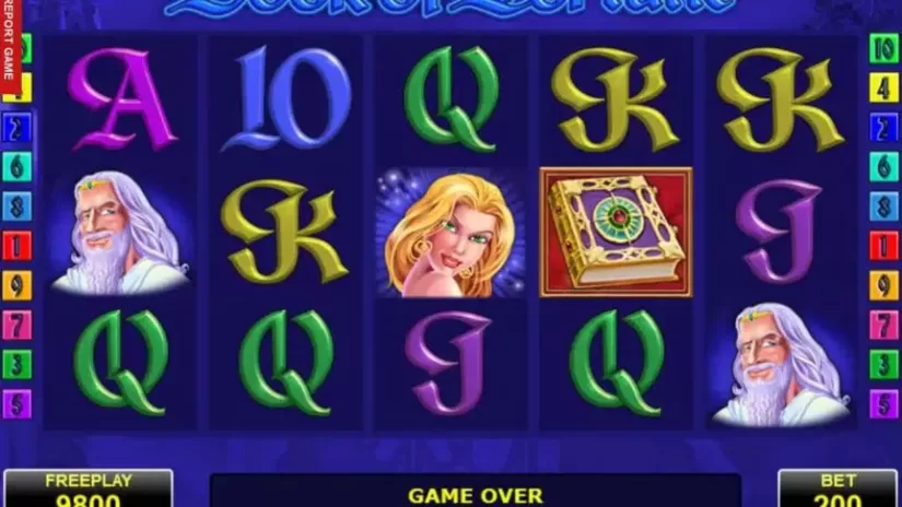Book of Fortune slot screenshot 2