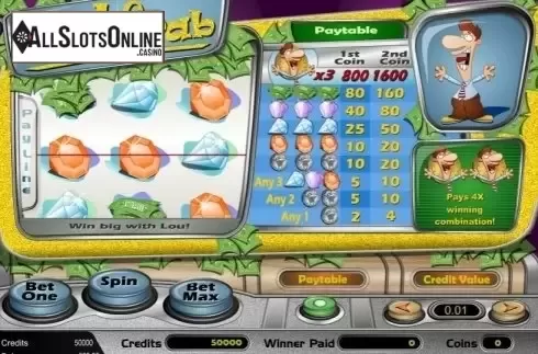 Reel Screen. Cash Grab from Amaya