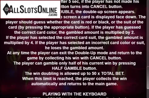 Paytable 4. Chilli Fruits (Casino Technology) from Casino Technology