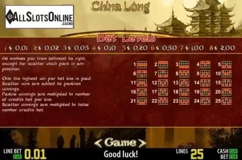 Winlines. China Long HD from World Match