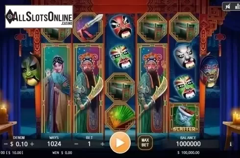Reel screen. Chinese Opera from KA Gaming