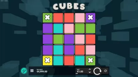 Cubes 2 slot screenshot 1