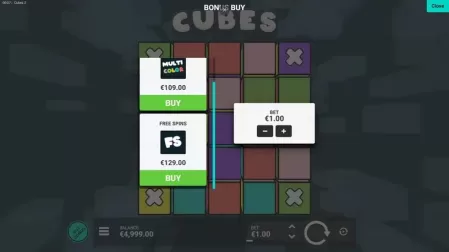 Cubes 2 slot screenshot 4