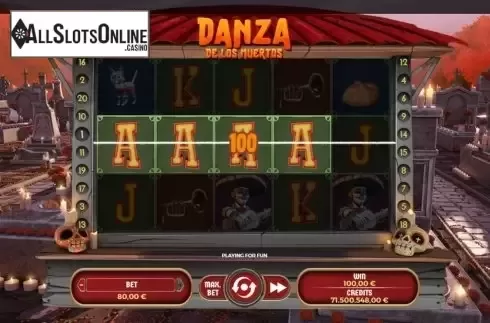 Win Screen 2. Danza De Los Muertos from Spinmatic
