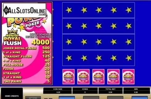 Game Screen. Double Joker MH (Microgaming) from Microgaming