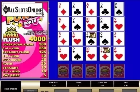 Game Screen. Double Joker MH (Microgaming) from Microgaming