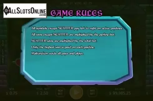 Game rules 1