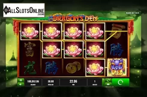 Game workflow 2. Dragon's Den from Playreels