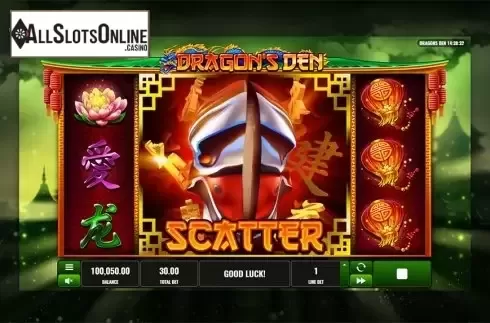 Game workflow 3. Dragon's Den from Playreels