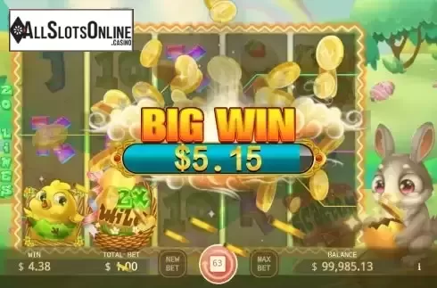 Big Win screen