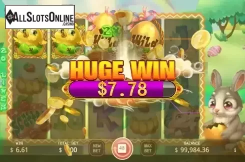 Huge Win screen