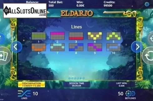 Paylines. Eldario from DLV