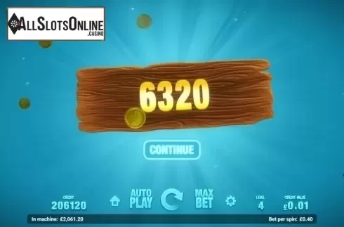 Jackpot flash win screen . Fish Tank from Magnet Gaming