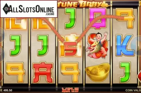 Win Screen 3. Fortune Baby from Magma