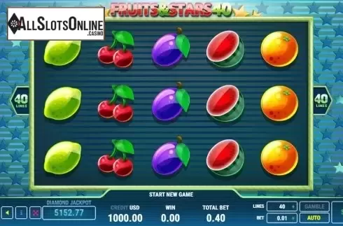 Reel Screen. Fruits & Stars 40 from Fazi