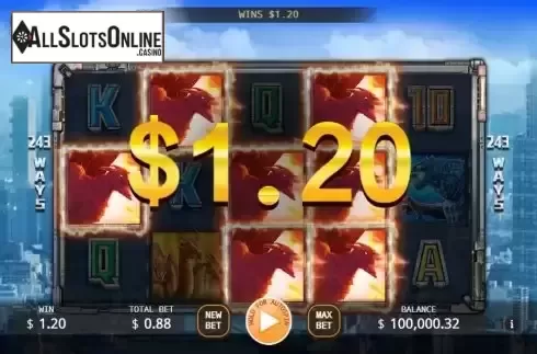 Win screen