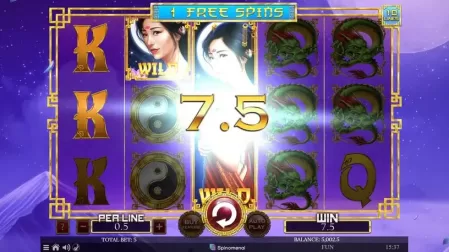 Goddess Of Lotus 10 Lines slot screenshot 5