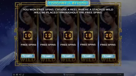 Goddess Of Lotus 10 Lines slot screenshot 4