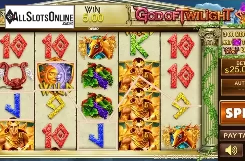 Game workflow 3. God of Twilight from PlayStar