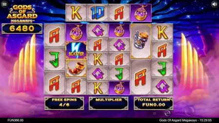 Gods of Asgard Megaways slot screenshot 4