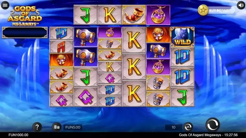 Gods of Asgard Megaways slot screenshot 1