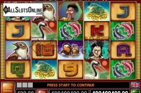 Screen2. Golden Bird 2 from Casino Technology
