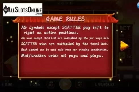 Game rules 1