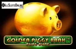Golden Piggy Bank Bling Bling