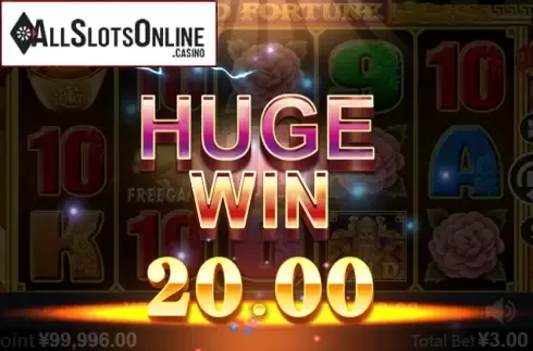 Huge Win. Good Fortune (Virtual Tech) from Virtual Tech