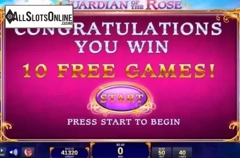Screen4. Guardian of the Rose from IGT