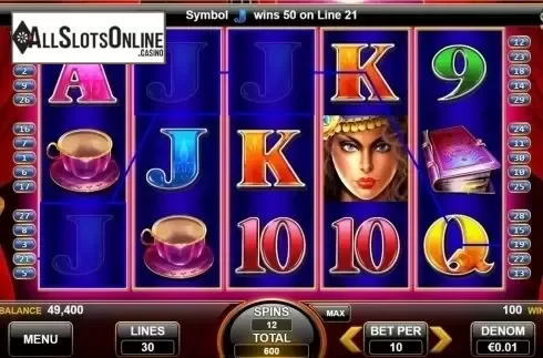 Free spins win screen 2. Gypsy Fire from Nektan
