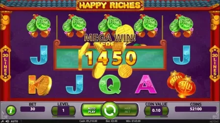 Happy Riches slot screenshot 2