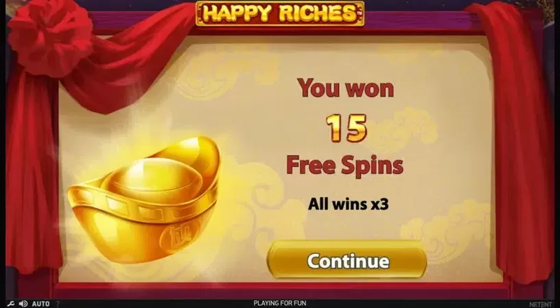 Happy Riches slot screenshot 4