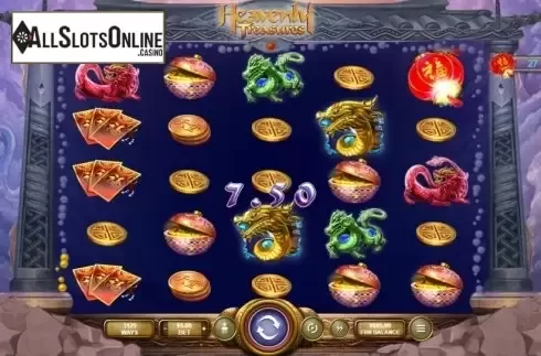 Win Screen 2. Heavenly Treasures from RTG