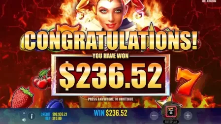 Hot to Burn Extreme slot screenshot 7