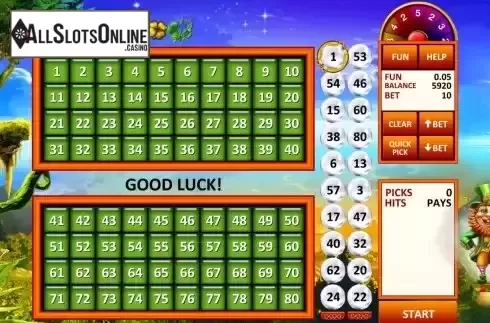 Game screen