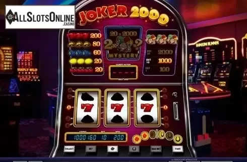 Screen2. Joker 2000 from Greentube