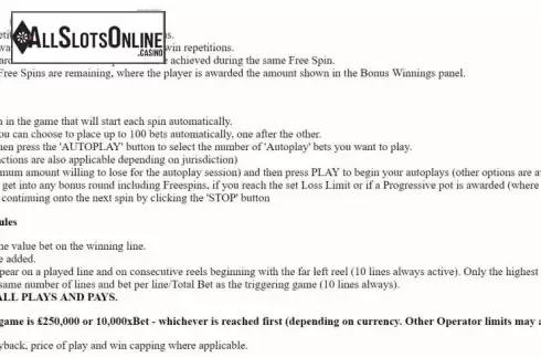 Game Rules. Journey of the Gods from Blueprint