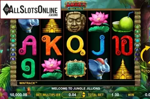 Reel Screen. Jungle Jillions from Aspect Gaming
