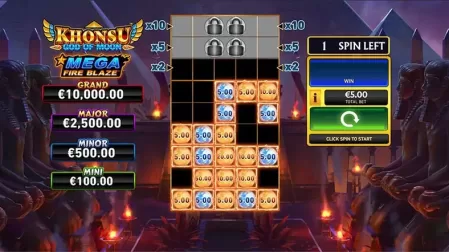 Khonsu God of Moon Mega Fire Blaze slot screenshot 4