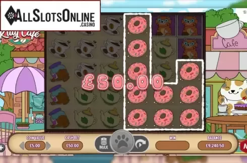 Win Screen 2. Kitty Cafe from NetGaming