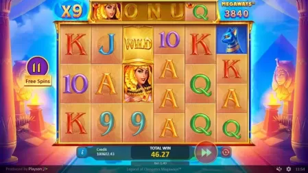 Legend of Cleopatra Megaways slot screenshot 6