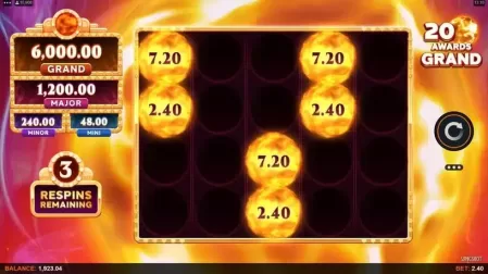 Links of Fire slot screenshot 4