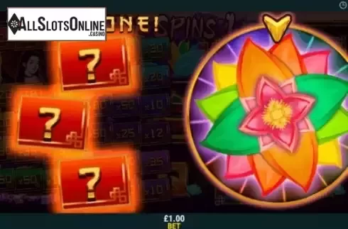 Bonus game screen