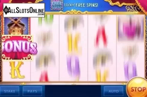 Screen5. Lucky Cabaret from Cayetano Gaming